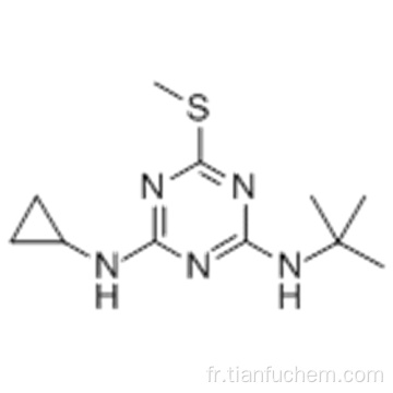 1,3,5-triazine-2,4-diamine, N2-cyclopropyl-N4- (1,1-diméthyléthyl) -6- (méthylthio) - CAS 28159-98-0